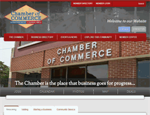 Tablet Screenshot of llchamber.com